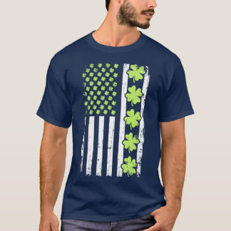 T-SHIRT SHAMROCK USA