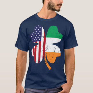 T-shirt Shamrock USA Irlande Jour de la Saint Patrick