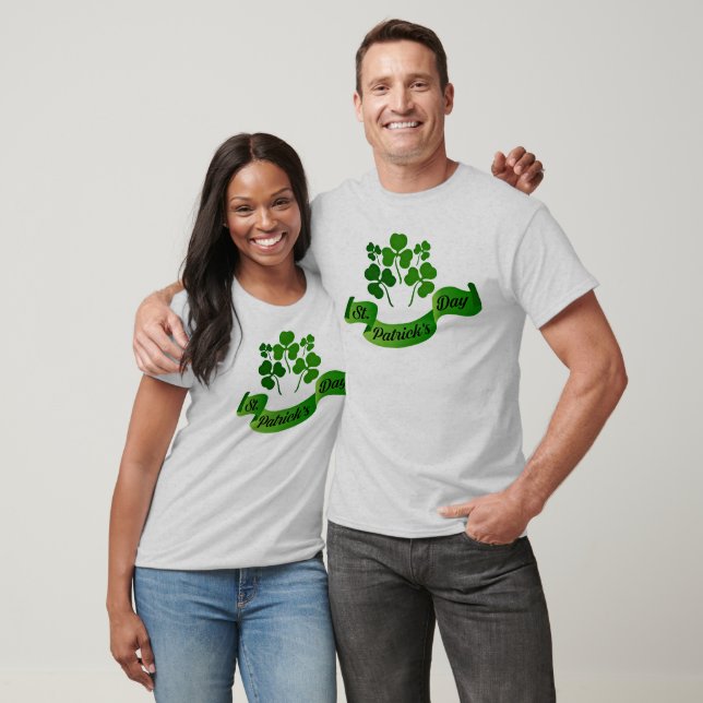 T-shirt Shamrocks de la Saint Patrick (Unisexe)