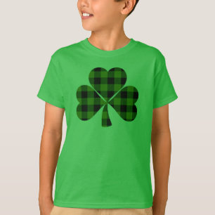 T-shirt Shamrocks de Saint-Patty vert chanceux plu