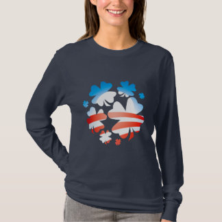 T-shirt Shamrocks d'Irlandais d'Obama