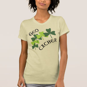T-shirt Shamrocks Geocacher
