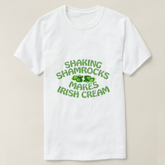 T-shirt Shamrocks secouer Avertissement St. Patricks Day H