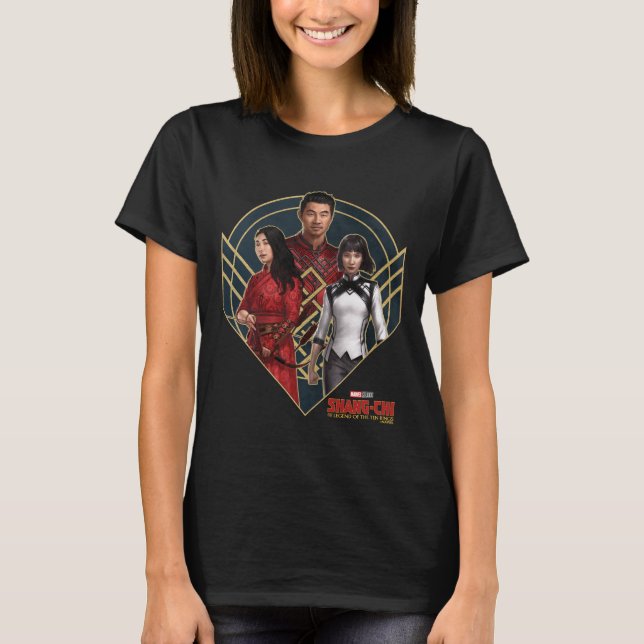 T-shirt Shang-Chi, Katy et Xialing (Devant)