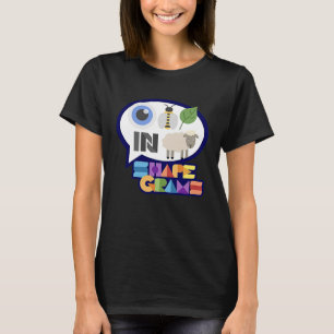 T-shirt Shapegrammes Feuille d'abeille dans l'oeil