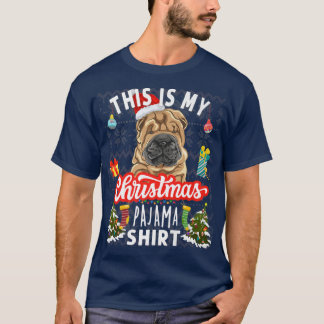 T-shirt Shar Pei Christmas This