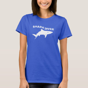 T-shirt Shark Diver
