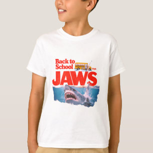 T-shirt Shark drôle Retour à l'école Jaws Inspiré Chemise