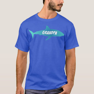 T-shirt Shark Family sGrandpa Shark 