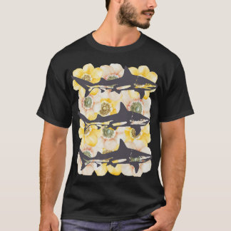 T-shirt Shark Gifts for Girls, Shark Clothing