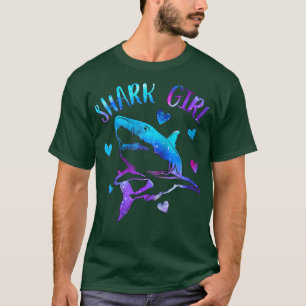 T-shirt Shark Girl Just a Girl Who Loks Sharks Lover Gala