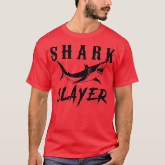 T-shirt Shark Slayer Shark Fishing & Salt Water Anglers