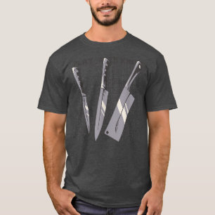 T-shirt Sharp I Jouer avec couteaux Chef Cuisine Knife Com