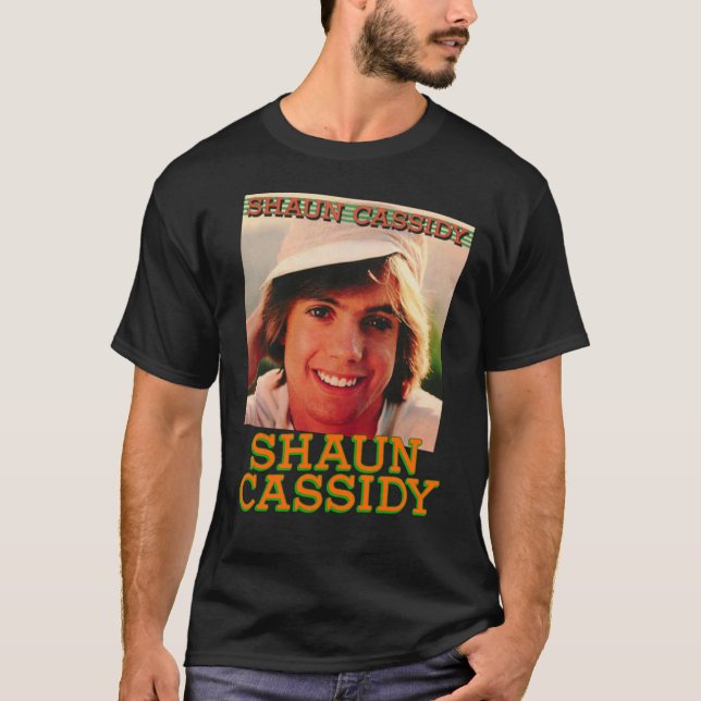 T-shirt Shaun Cassidy&X27 ; S Premier album (Devant)