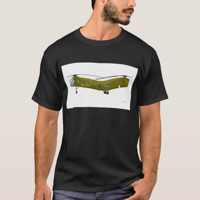 T-shirt Shawnee de Piasecki CH-21 (Devant)