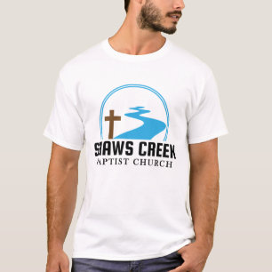 T-shirt Shaw's Creek Blue Big Logo Shirt