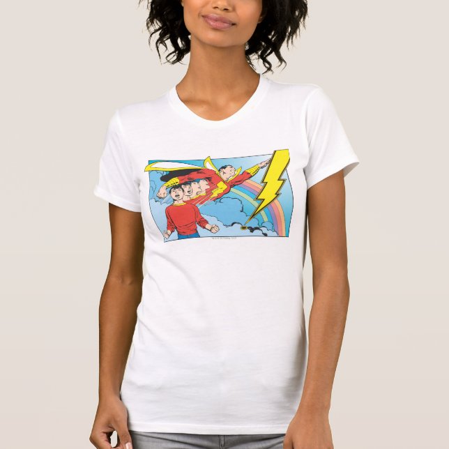 T-shirt SHAZAM/Billy Batson (Devant)