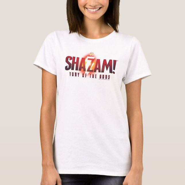 T-shirt SHAZAM ! Furie des dieux | Logo Fury of the Gods (Devant)