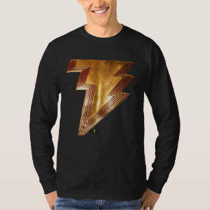 T-shirt Shazam La Fureur des Dieux Shazam Poitrine Réalist