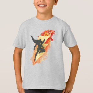 T-shirt SHAZAM ! Shazam Tiger & Lightning Graphic