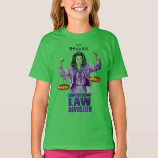 T-shirt She-Hulk Scales de la justice Division du droit su