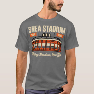 T-shirt Shea Stadium Flushing Meadows, NY Retro Baseball