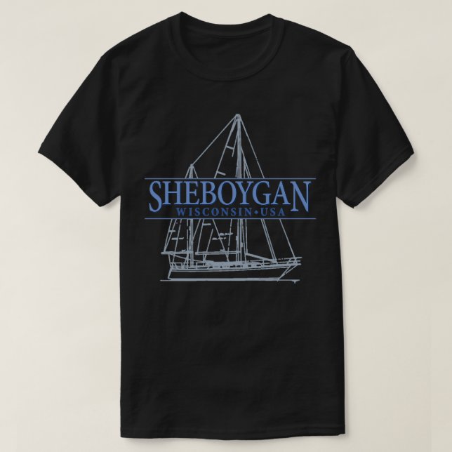 T-shirt Sheboygan Wisconsin (Design devant)