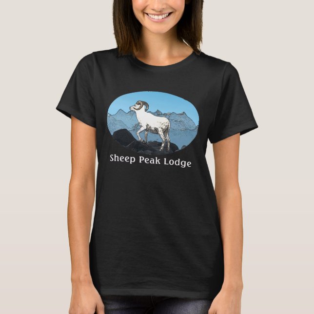T-shirt Sheep Peak Lodge (Devant)