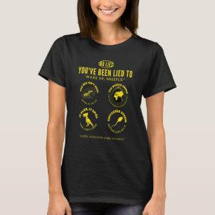 T-shirt Sheeple Met La Conspiration