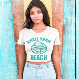 T-shirt Shell Ouais Beach