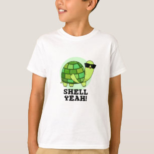 T-shirt Shell Ouais Funny Tortoise Pun