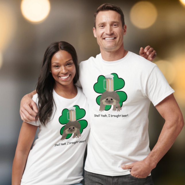 T-shirt Shell Yeah, I brought beer (Créateur téléchargé)