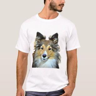 T-shirt Sheltie Collie Herman Dog