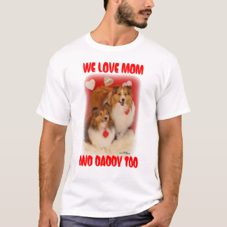 T-SHIRT SHELTIES AIMANT