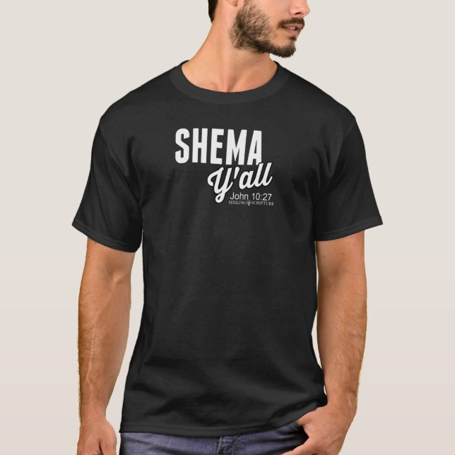 T-shirt Shema Y'all ! (Devant)