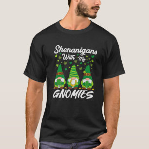 T-shirt Shenanigans avec mes filles Gnome de la Saint Patr