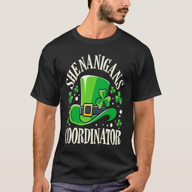 T-shirt Shenanigans Coordinator  St Patrick's Day Teacher (Devant)