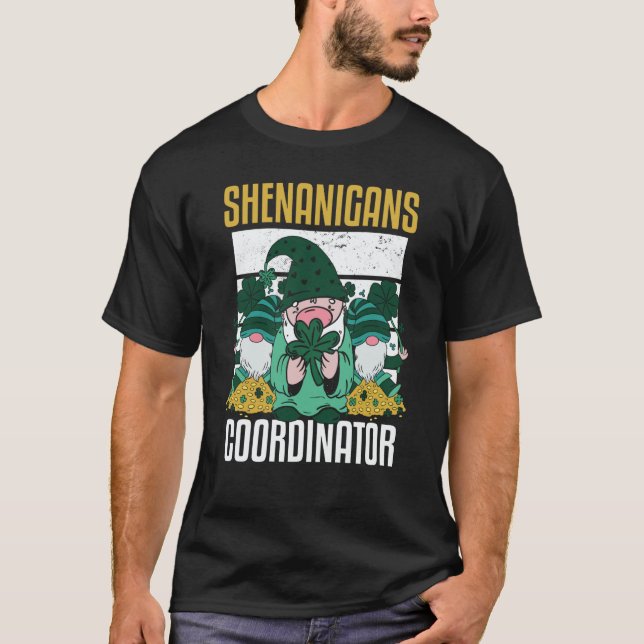 T-shirt Shenanigans Coordinator St Patricks Day Teacher (Devant)