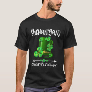T-shirt Shenanigans Coordinator Teacher St Patrick'S Day
