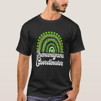 T-shirt Shenanigans Coordonnateur Arc-en-ciel enseignant S