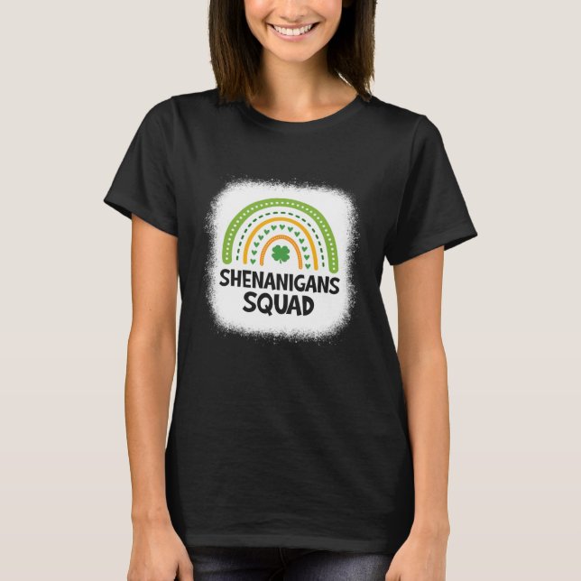 T-shirt Shenanigans Coordonnateur Irlandais Rainbow St pat (Devant)