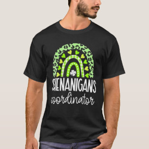 T-shirt Shenanigans Coordonnateur Rainbow St Patrick's Day