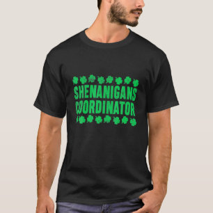T-shirt Shenanigans Coordonnateur Saint Patrick's Day Cade