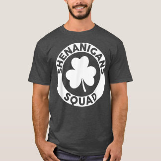 T-shirt Shenanigans Squad Funny St Patrick's Day Correspon