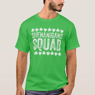 T-shirt Shenanigans Squad Funny St Patrick's Day Irlandais