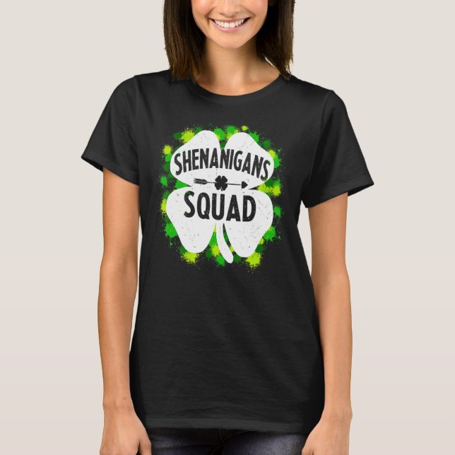 T-shirt Shenanigans Squad Irish Saint Patricks Jour 1 (Devant)