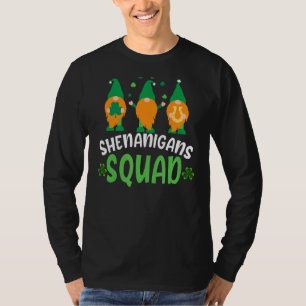 T-shirt Shenanigans Squad Jour de la Saint Patrick Gnomes 