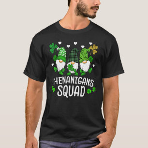 T-shirt Shenanigans Squad Jour de la Saint Patrick Gnomes 