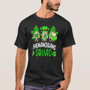 T-shirt Shenanigans Squad Jour de la Saint Patrick Gnomes