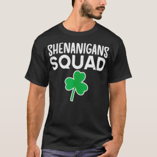 T-shirt Shenanigans Squad Luck Saint Patricks Day Lucky Sh